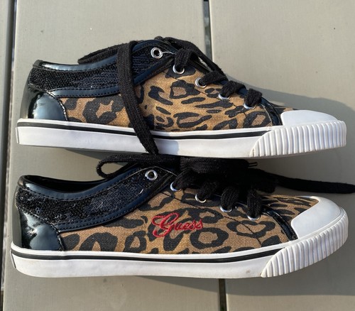 Guess trainers leopard print - guess, &