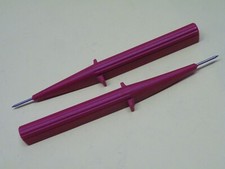 2 Pcs Heathkit Pair of Test Probes Supplied in Red 4mm socket CV05