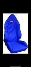 SEAT COVER FINISHED IN BLUE FITS HONDA CIVIC TYPE R EP3 FRONT SEAT (NON PREMIER)