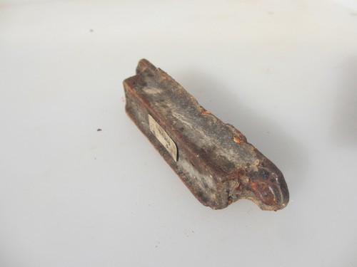 Victorian iron door keep - door, catch