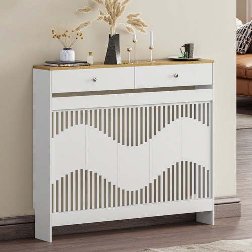 Radiator cover with - cover, drawers