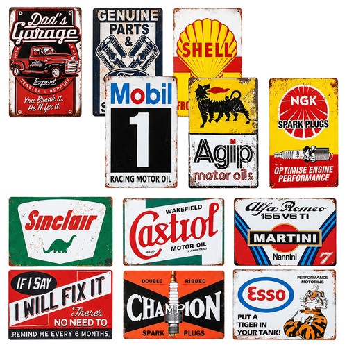 Flat 12pcs vintage metal - flat,