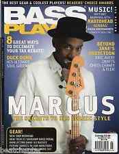 Bass Player Magazine May 2008 Marcus Miller Duck Dunn Radiohead Eric Avery