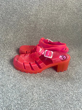 JUJU Y2K Lug Sole Neon Pink