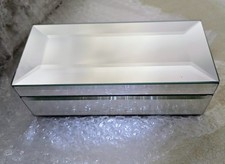 B, New Laura Ashley Very Good Quality Beautiful Bevelled Mirrored Jewllery  Box
