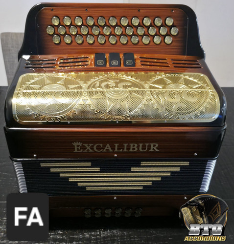 Excalibur button accordion - excalibur,