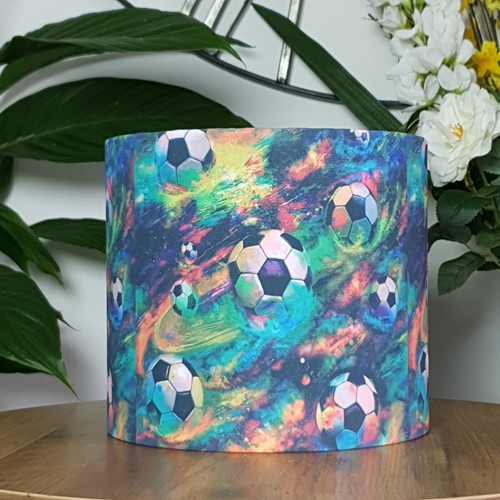 Colourful football ceiling - football,
