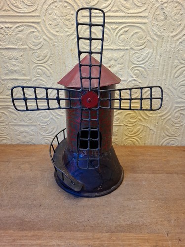 Vintage french metal windmill - french,
