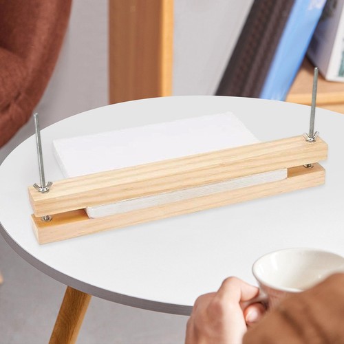 Wood bookbinding press wooden - wood,