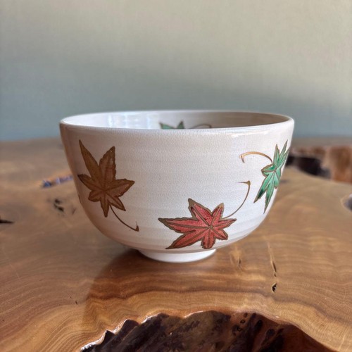 Japanese maple leaf - japanese, matcha