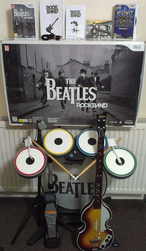 Wii beatles wirless - u,