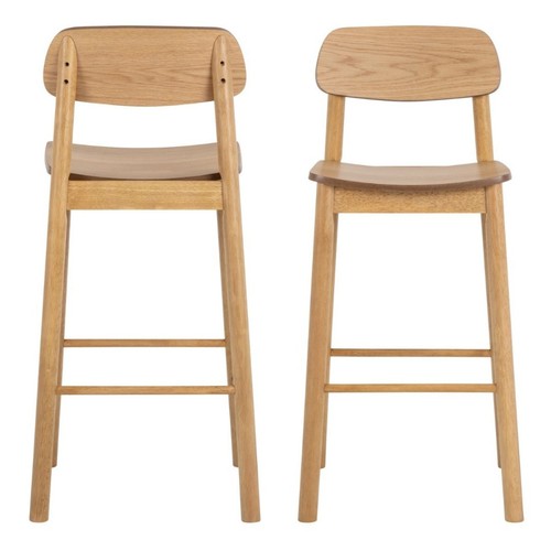 Barlow bar stool matt oak - barlow,