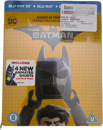 Lego batman movie hmv - batman,