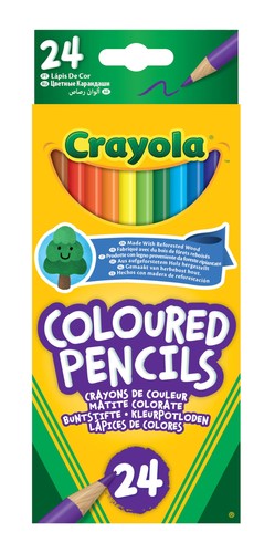 Crayola colored pencils - colored, (24ct)
