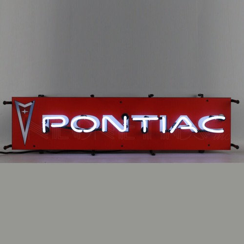Pontiac neon sign indian - neon,