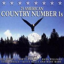 25 American Country Number 1's Various Artists 2005 CD Top-quality Audio CD