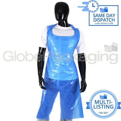 Strong disposable blue aprons - strong,