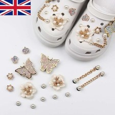 Shoes DIY Charms Accessories Bling Rhinestone Decor Set Girl Gift For Croc Shoes