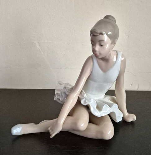 Nao porcelain ballerina - porcelain,