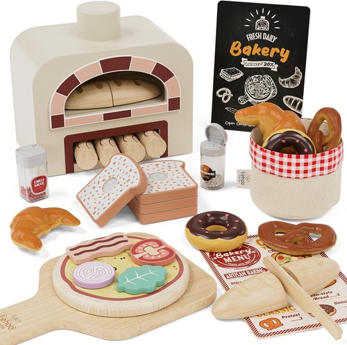 Lehoo castle wooden play - play, food