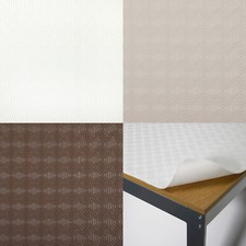 Heat Resistant Table Cover Protector / Felt Backed 2mm Thick - Beige Cream Brown