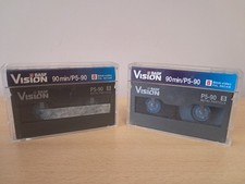 2x Philips 8mm P5-90 90min PAL