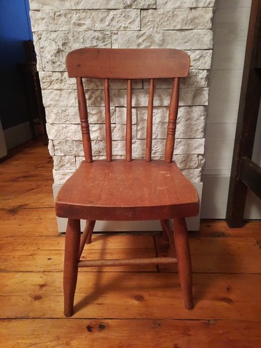Antique childrens wooden - antique,