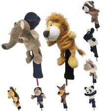 Novelty Golf Club Headcover Soft Animal Wood Driver Head Cover Sleeve Sets New