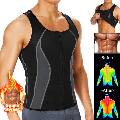 Men neoprene sweat vest - men,