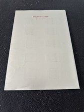 1992 Porsche COLOR Chart