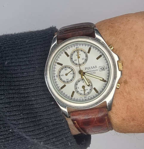 Pulsar chronograph alarm - , watch