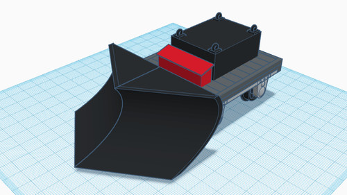 Industrial snow plough - snow, kit