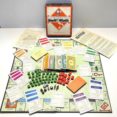 Vintage 1930 1940 monopoly - 1930/1940,