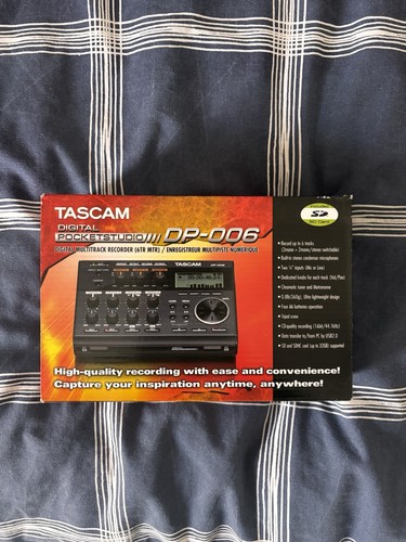 Tascam 006 portable digital - dp-006,