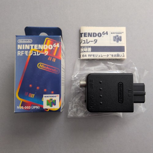 Official n64 modulator - official,