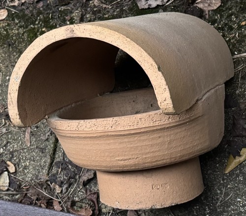 Chimney pot rain cowl - pot,