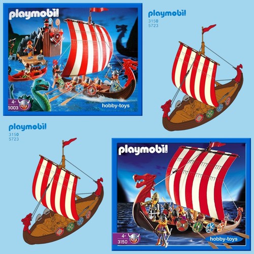 Playmobil viking longboat - viking,