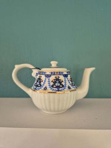 Porcelain art miniature - art, teapot
