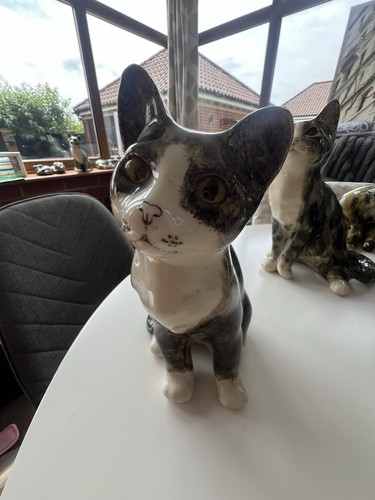 Winstanley pottery cat - winstanley,