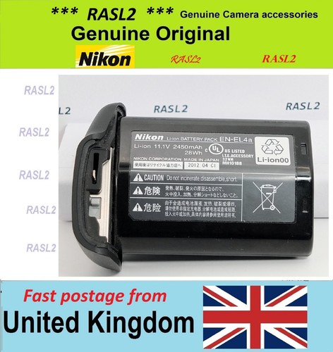 Genuine nikon el4a battery - nikon,