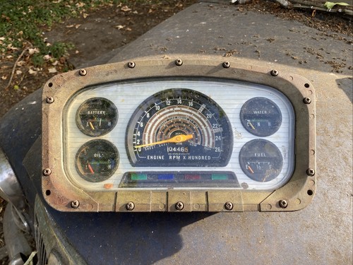 Vintage jcb instrument - jcb, 3c/d