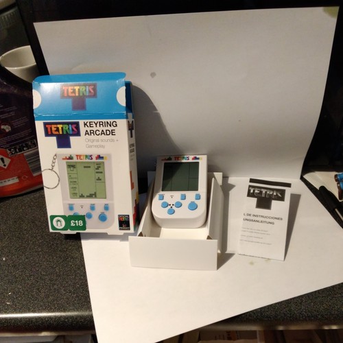 Tetris keyring arcade game - keyring,
