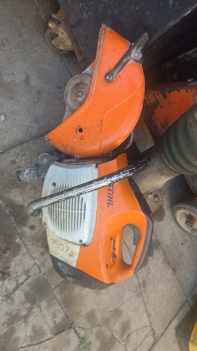 Stihl ts410 quick cut saw - cut,