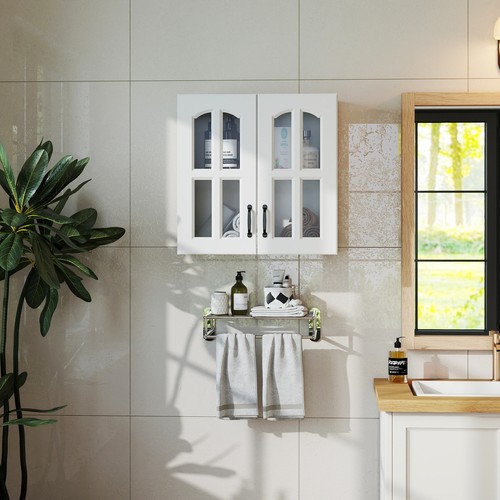 Wall mounted display cabinet - mounted,
