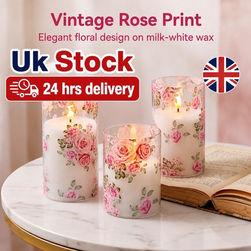 Flameless led candles - candles, 3
