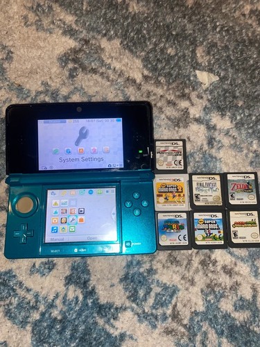 Nintendo 3ds aqua - 3ds, blue