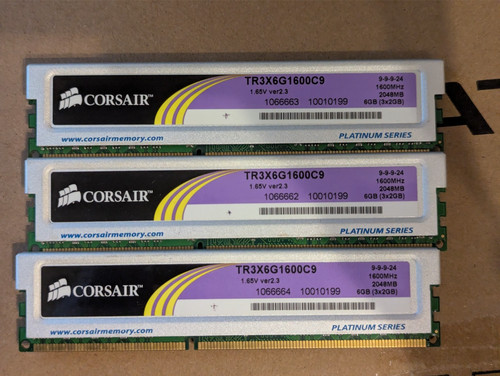 Corsair xms3 tr3x6g1600c9 - corsair,
