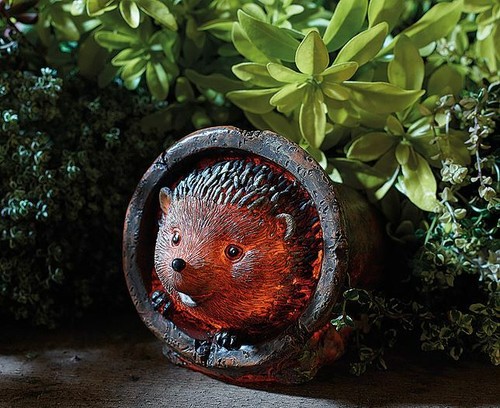 Hedgehog solar powered garden - solar,