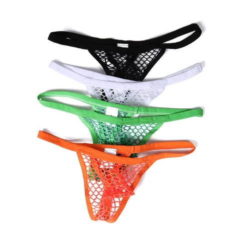 Men hollow out thongs - men,