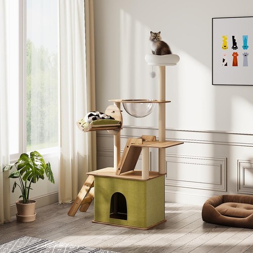 145cm wooden cat - cat,